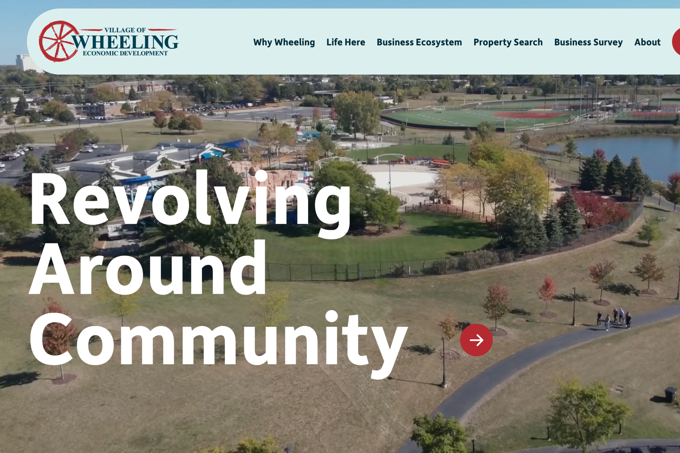 Wheeling economic development homepage